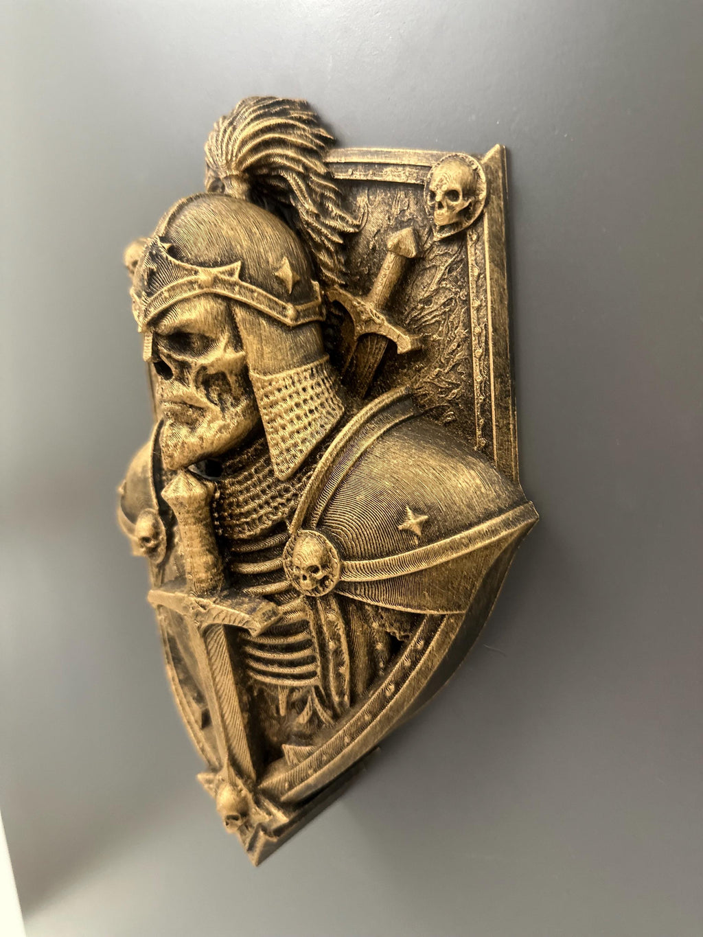 Undead Knight Wall Plaque