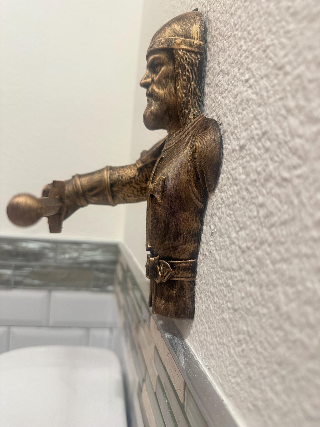 Medieval Knight Hand Towel Holder