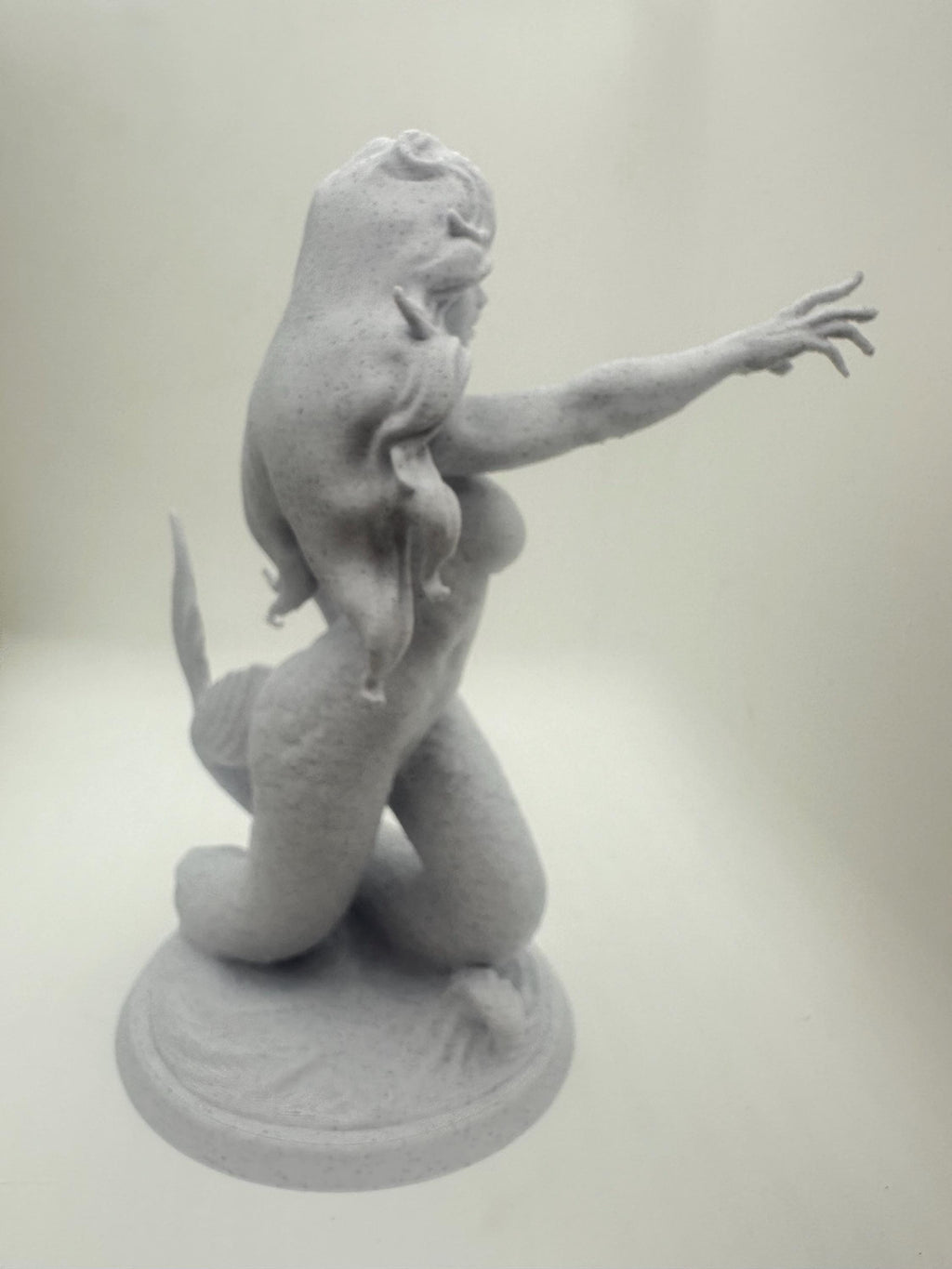 Mermaid Sexy Figurine 6” Mythical Sea Goddess Ocean Home Beach House Coastal Decor Sculpture