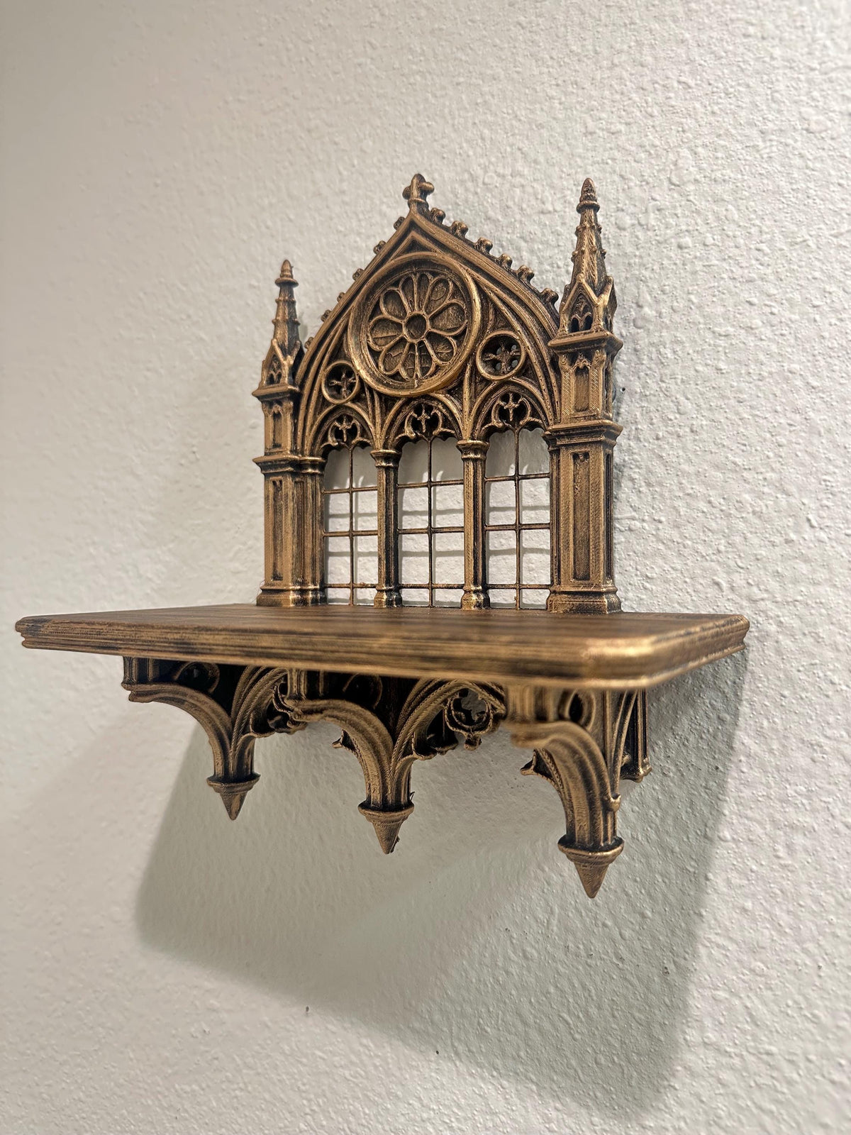 Gothic Cathedral Wall Shelf