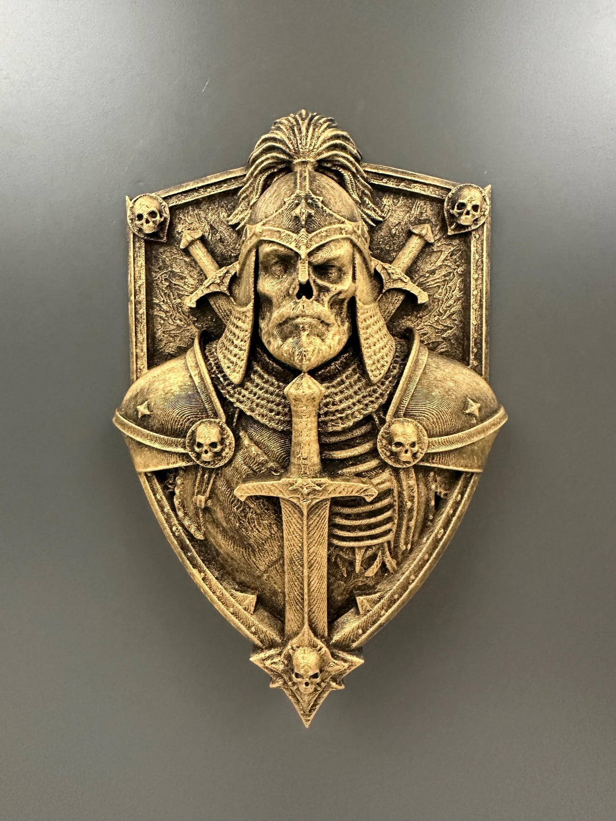 Undead Knight Wall Plaque