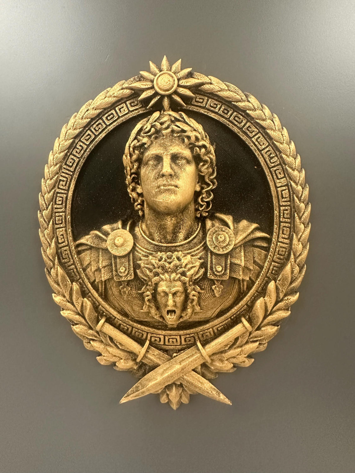 Alexander the Great Wall Medallion