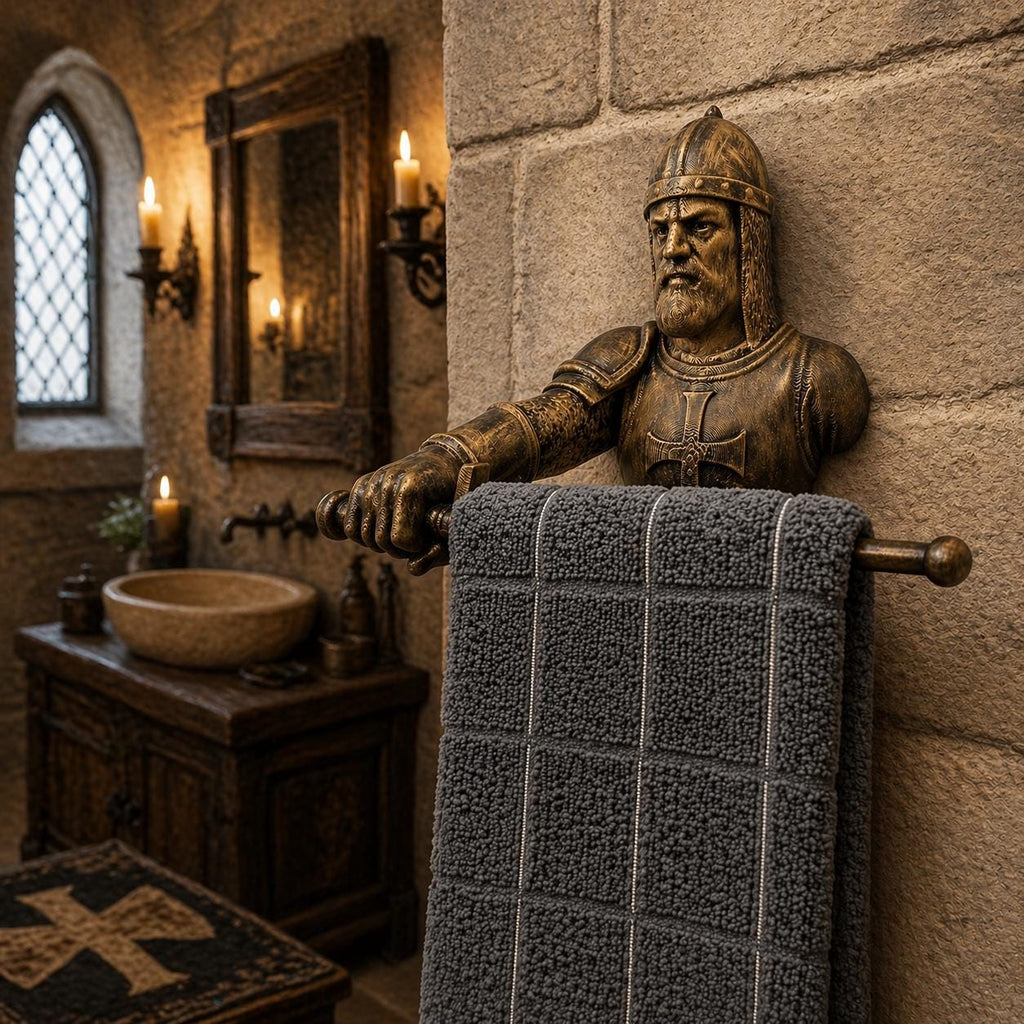 Medieval Knight Hand Towel Holder