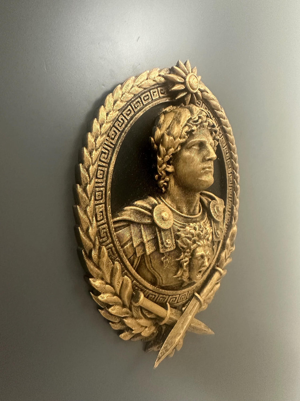 Alexander the Great Wall Medallion