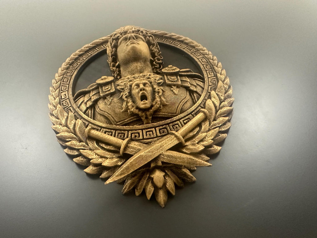 Alexander the Great Wall Medallion