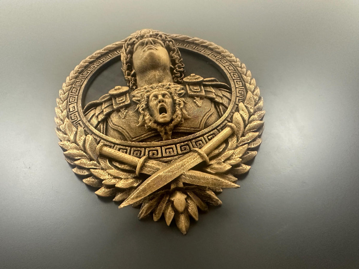 Alexander the Great Wall Medallion