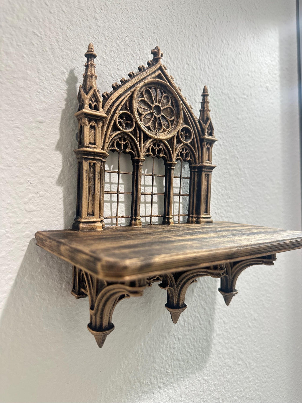 Gothic Cathedral Wall Shelf