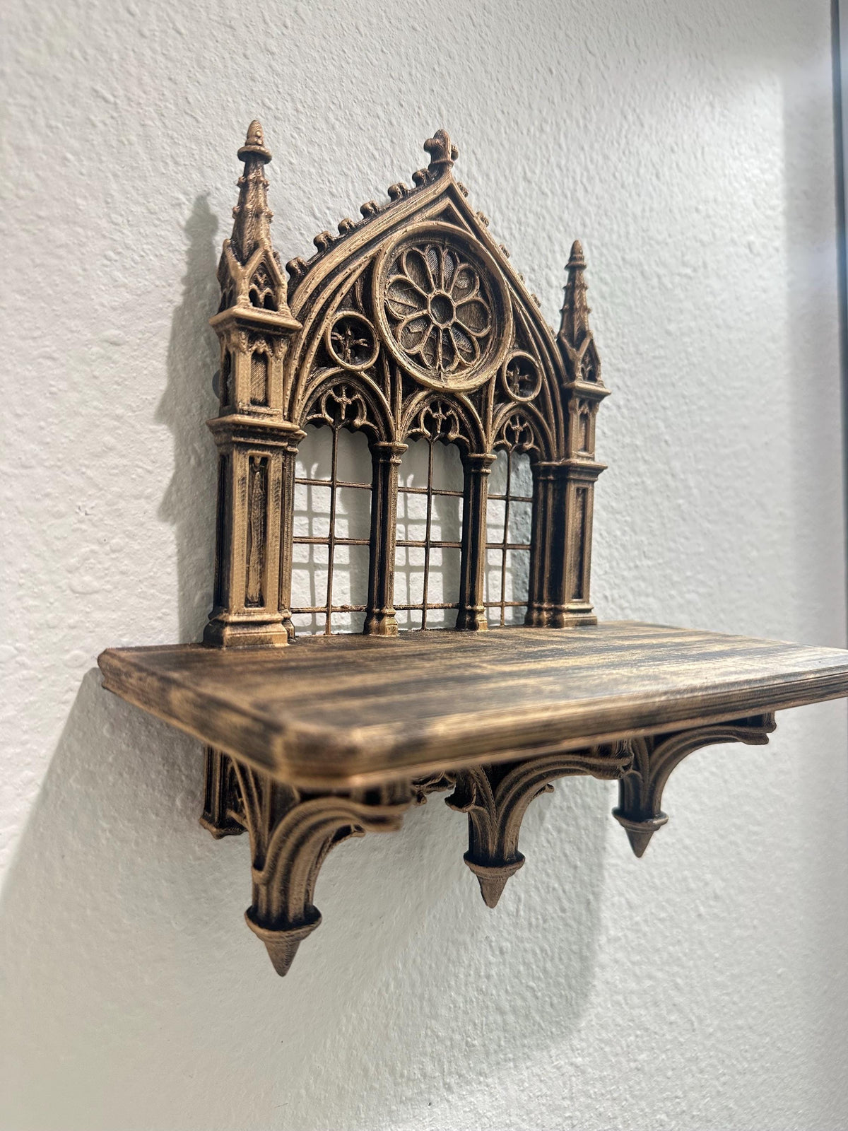 Gothic Cathedral Wall Shelf
