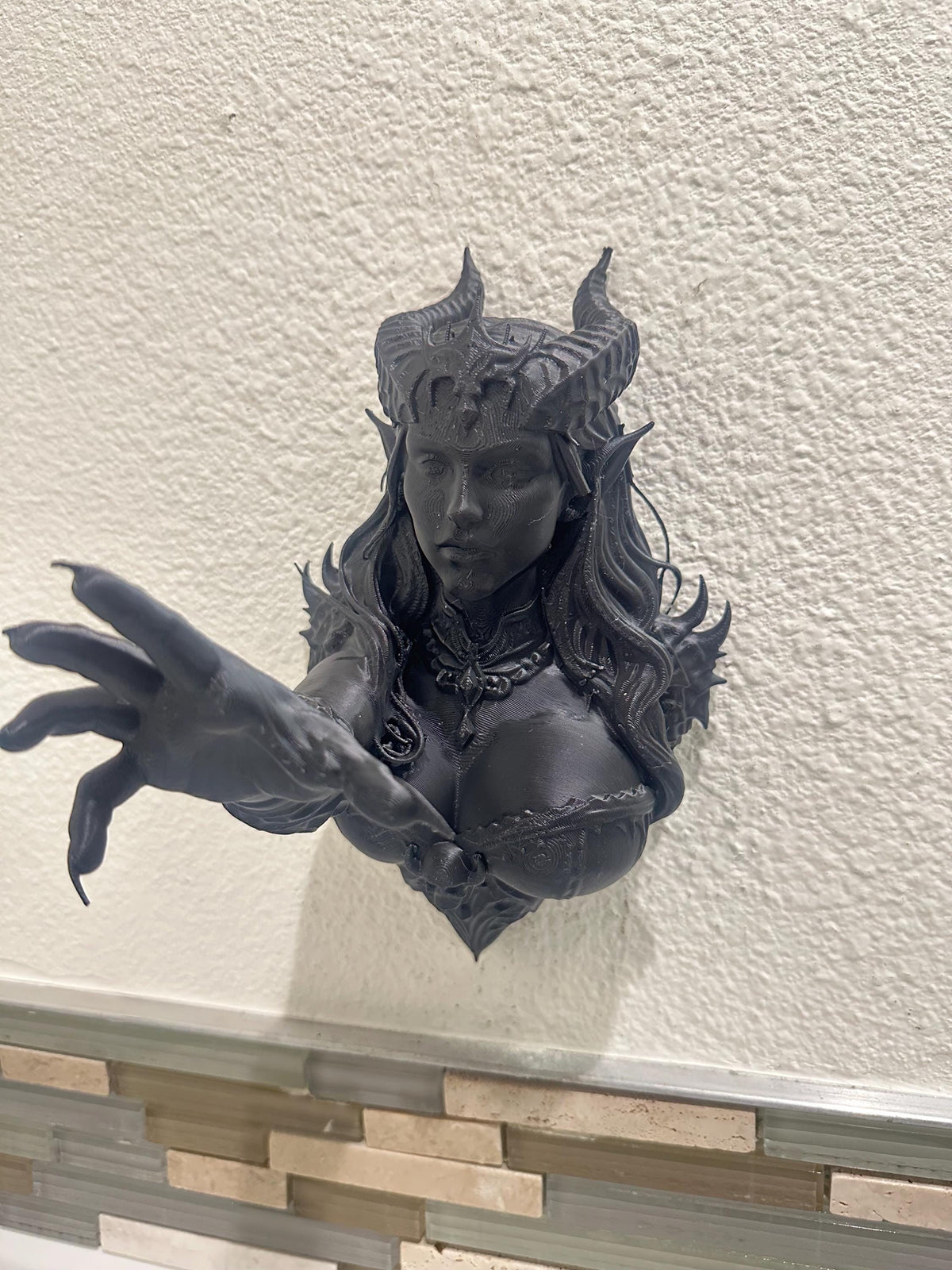 Lilith Gothic Wall Sculpture