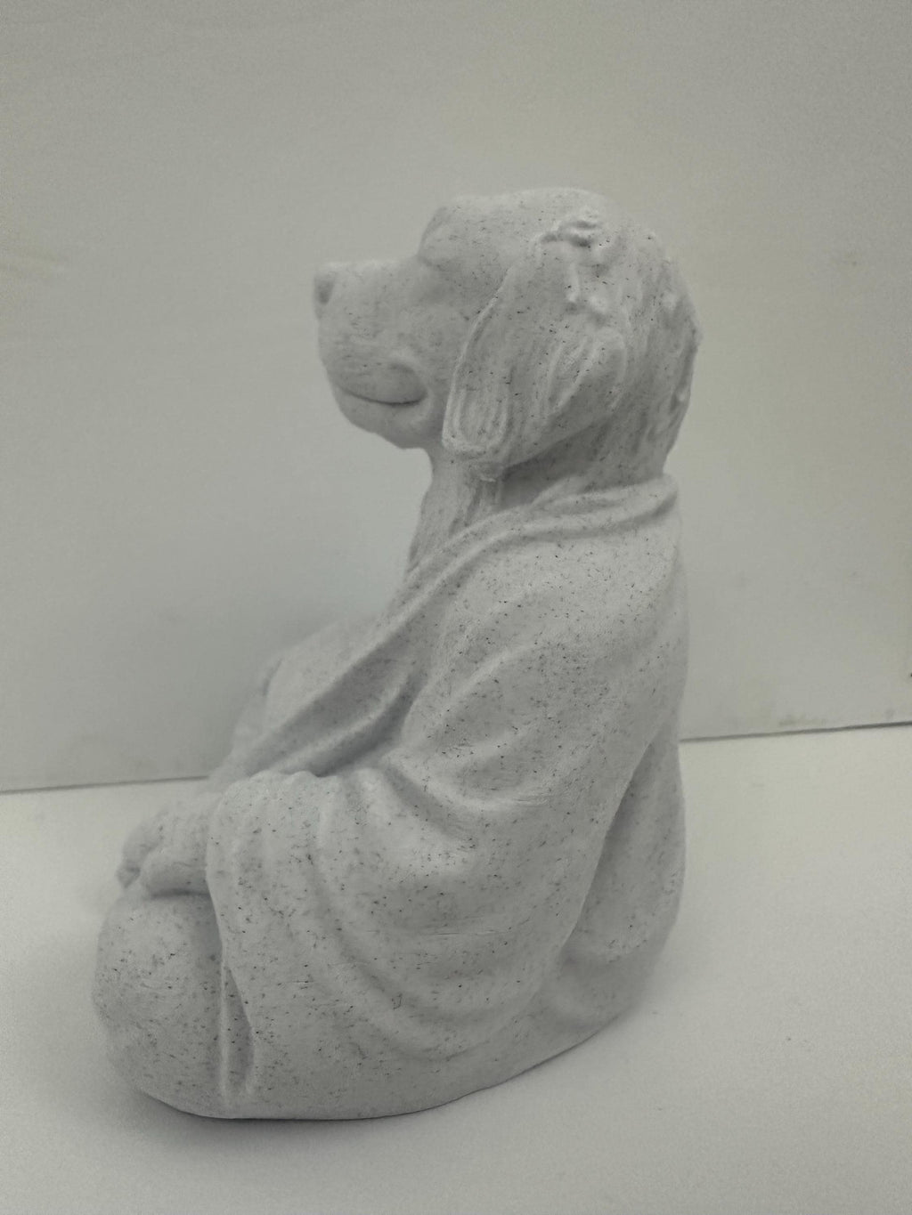 Golden Retriever Buddha Statue - Golden Retriever Zen Dog Decor - Meditation Dog Sculpture - Yoga Gift - Dog Lover Home Decor 6”
