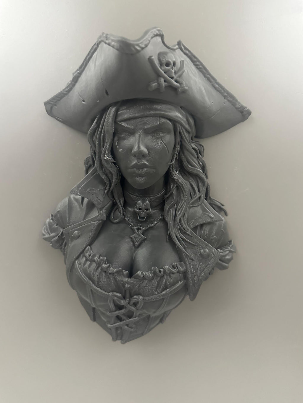 Pirate Queen Wall Sculpture