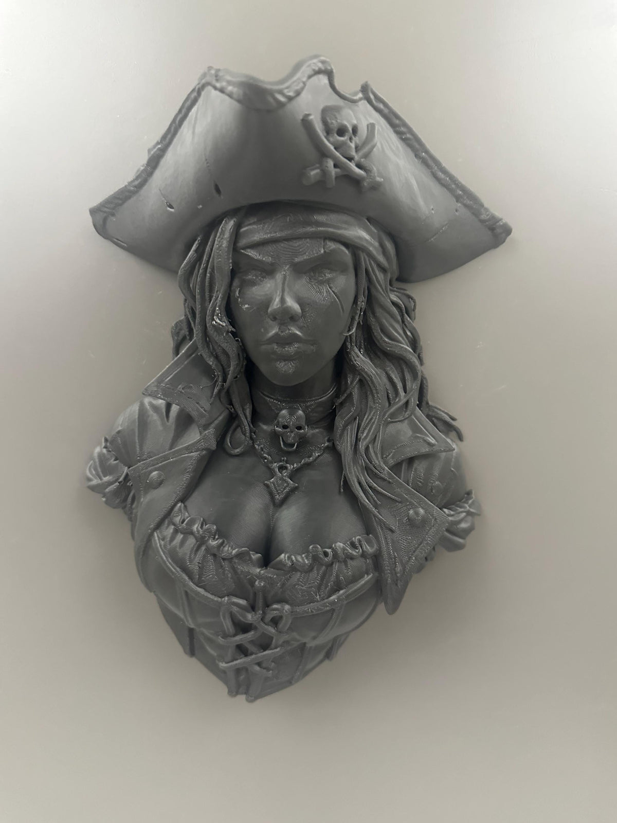 Pirate Queen Wall Sculpture