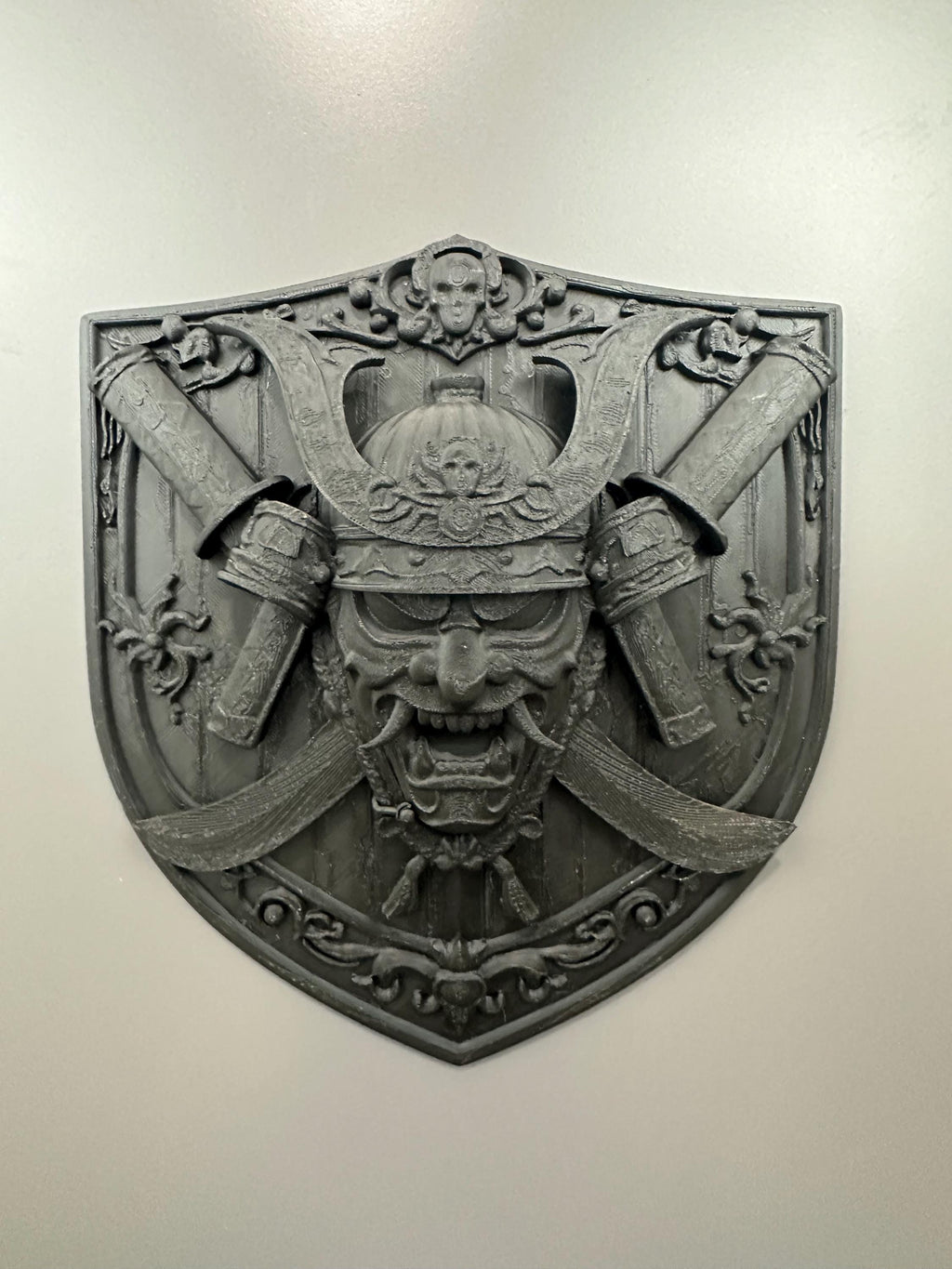 Samurai Wall Decor Mask Shield