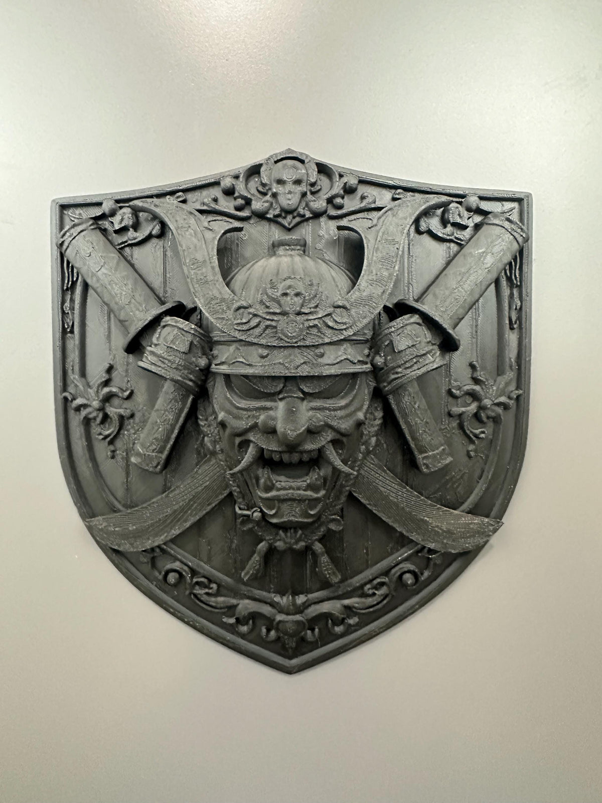 Samurai Wall Decor Mask Shield