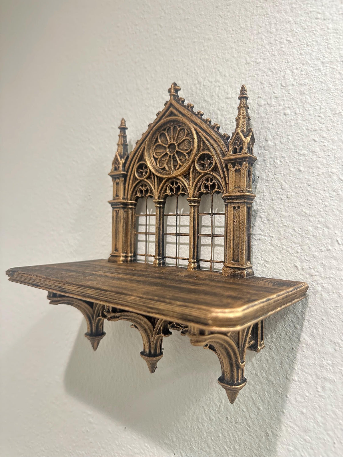 Gothic Cathedral Wall Shelf