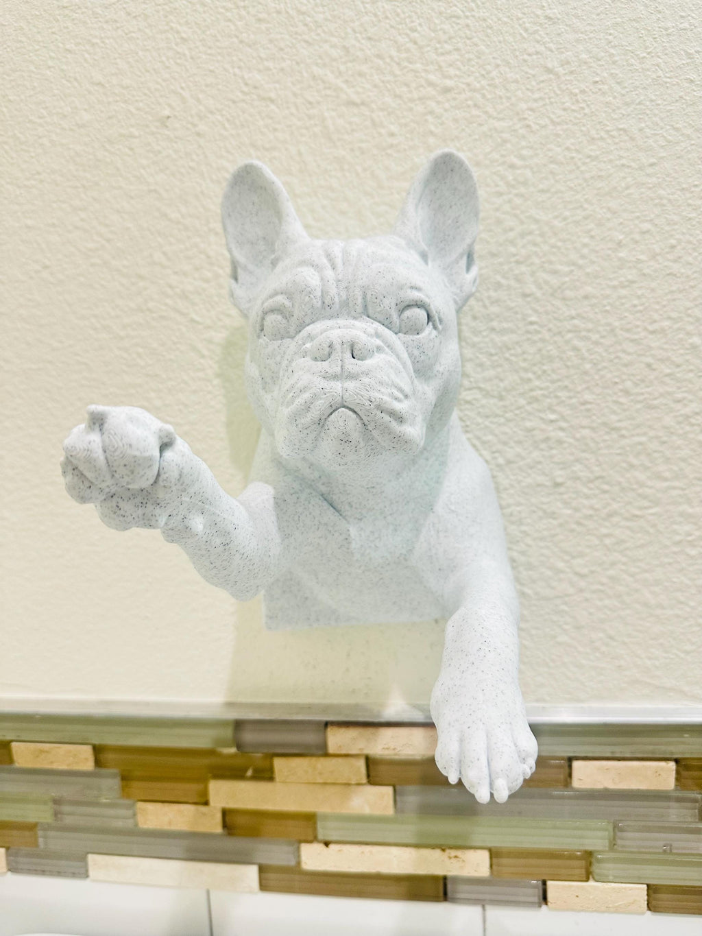 French Bulldog Hand Towel Holder