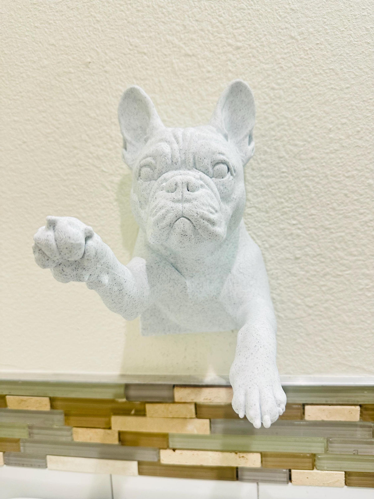 French Bulldog Hand Towel Holder