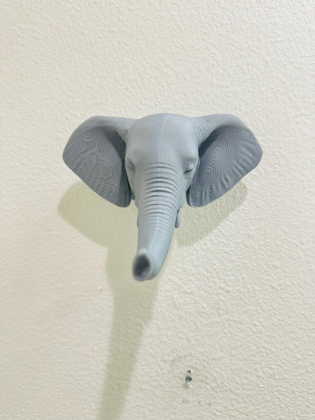 Elephant Trunk Hand Towel Holder - Safari Bathroom Decor - Animal Wall Hook - Elephant Wall Sculpture