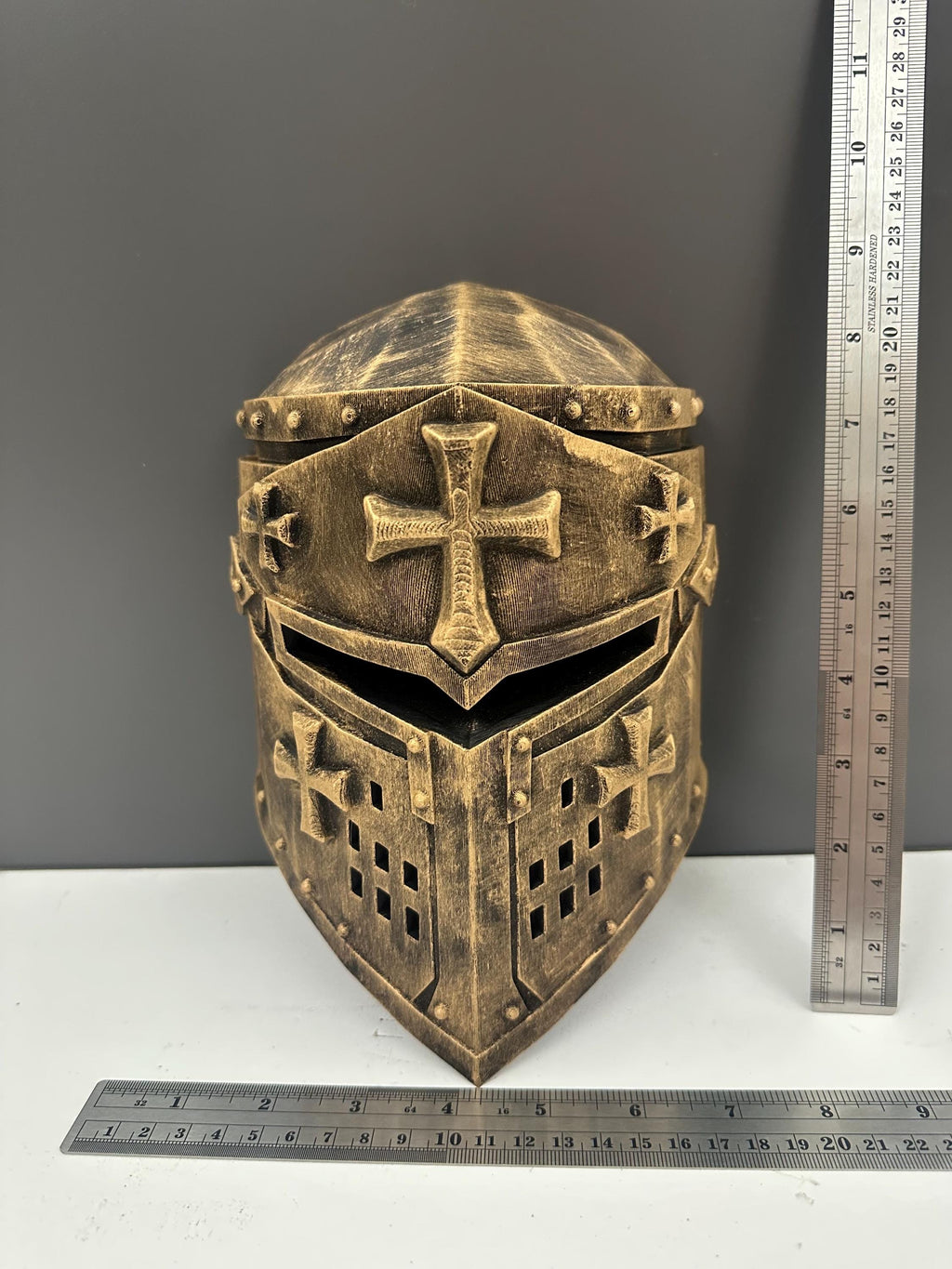 Medieval Knight Helmet Wall Decor