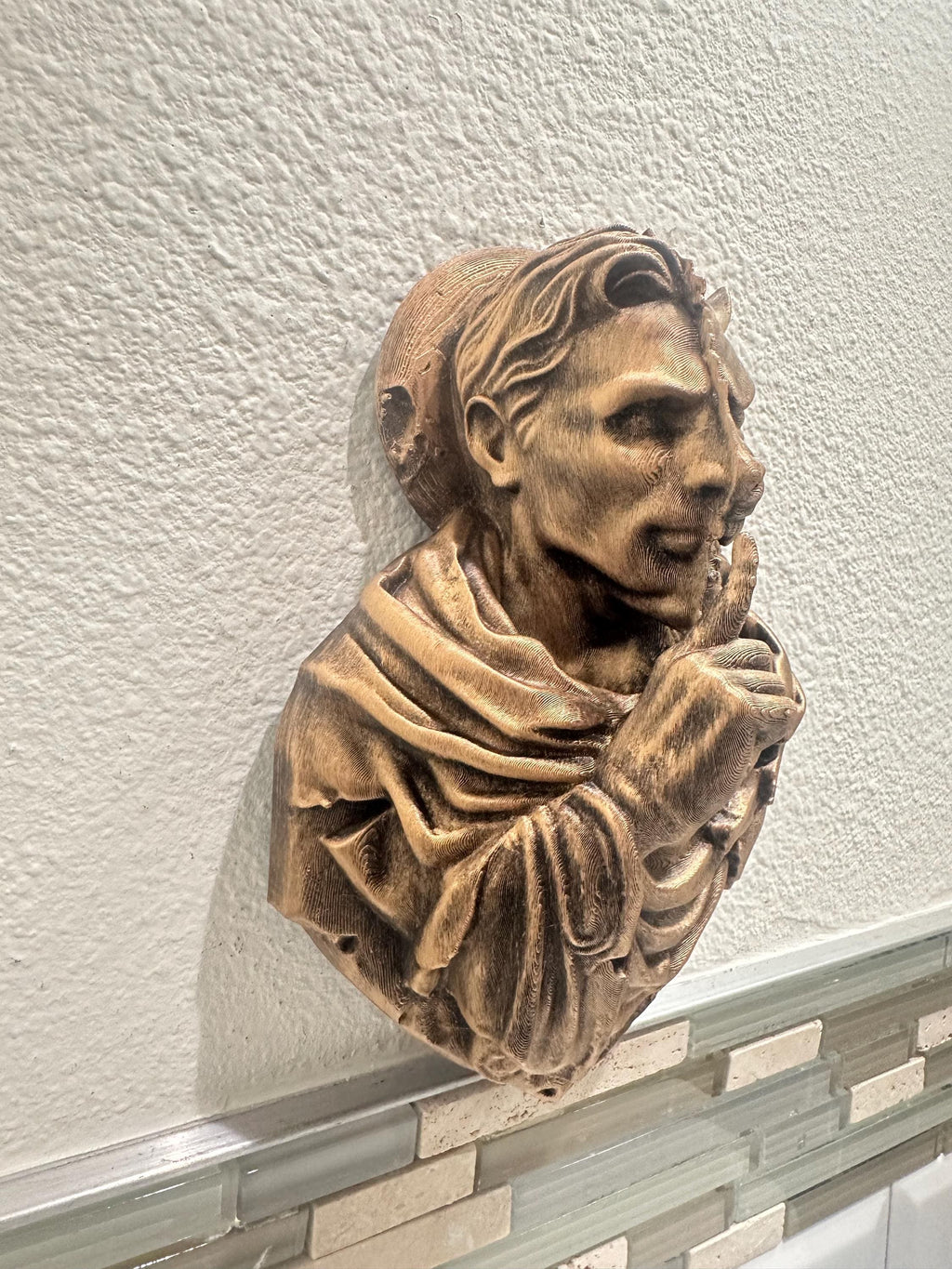 Werewolf Transformation Wall Sculpture