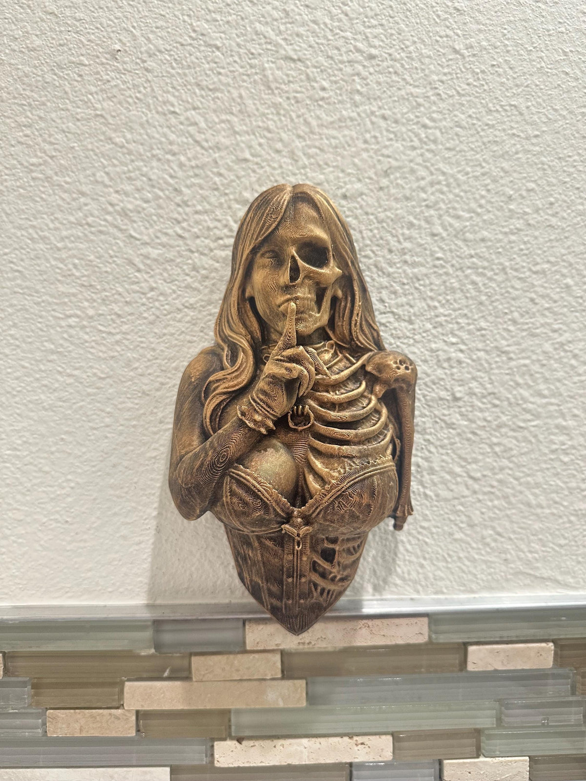 Gothic Life and Death Wall Sculpture
